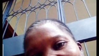 African ebony mom does video chat with Indian ndash; part 2, cumshot